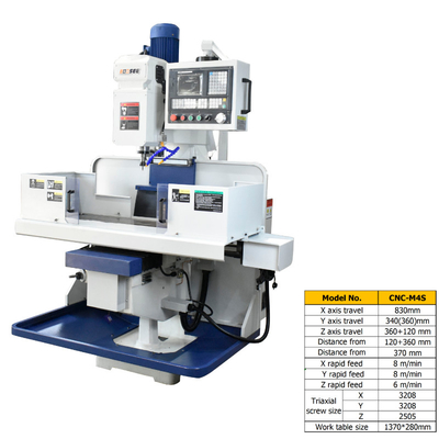 Hohe Starrheit vertikale Fräsmaschine 1 | 4000mm/Min Cutting Rapid Feed CNC