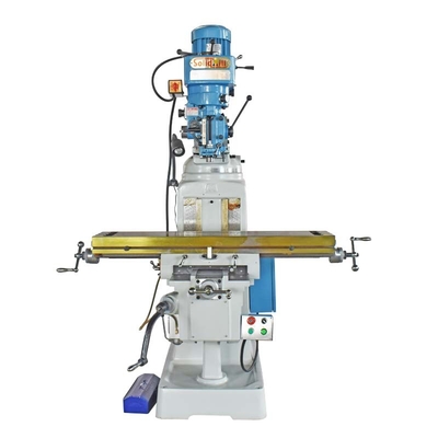 Vertikale Fräsmaschine 75~4630 R.P.M Spindle Speed Turret für die Metallverarbeitung